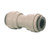 John Guest PM0408S Gray Acetal Union Connector 5/16  Bag of 10