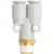 SMC 10-KQ2U04-02NS 10-KQ2U Series Clean Series Metric Size One-touch Fittings Branch "Y"(Sealant)