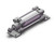 SMC C96SDL50-80C Cylinder, Tie Rod