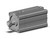 SMC CDLQA80TN-100DM-B Cyl, Compact With Lock