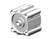 SMC CDQ2B125-40DCZ-M9N Compact Cylinder, Cq2-Z