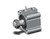 SMC CDQ2B50-10DMZ-L-M9BVL Compact Cylinder, Cq2-Z