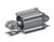 SMC CDQ2D100-75DMZ-W-M9PSAPC Compact Cylinder, Cq2-Z