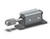 SMC CDQ2LC12-10DMZ-W Compact Cylinder, Cq2-Z