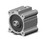 SMC CDQ2WA80TN-25DZ Compact Cylinder, Cq2-Z