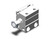SMC CDUJB20-10DM-M9BLS Cyl, Free Mount, Dbl Acting