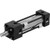 SMC CHDSGB40TN-200-E CHSG Series ISO Standard Hydraulic Cylinder