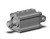 SMC CLQD40-10DM-B Compact Cylinder W/Lock