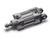 SMC CP96SDD63-25C Tie Rod Cylinder W/Profile Tube