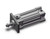 SMC CP96SF63-80C Cylinder, Tie Rod