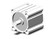SMC CQ2B180TF-100DCMZ Compact Cylinder