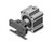 SMC CQ2B32-10SZ-D Compact Cylinder, Cq2-Z