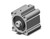 SMC CQ2B40-20DCZ-XC6 Compact Cylinder, Cq2-Z