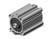 SMC CQ2B80-100DZ-XC35 Compact Cylinder, Cq2-Z