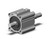 SMC CQ2WB80-50DMZ Compact Cylinder, Cq2-Z