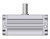 SMC CRA1BS100TN-100CZ actuator, rotary, rack & pinion type