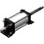 SMC CS1WF250TN-200 CS1W Series Air Cylinder