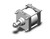 SMC CS2B140-50 Tie Rod Cylinder