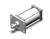 SMC CS2F125TN-200 Cylinder, Tie Rod, Cs2