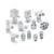 SMC KQ2E12-04G Fitting ,Bulkhead Connector Pack of 2