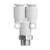 SMC KQ2U10-04AP KQ2U Series Metric Size One-touch Fittings Connection Thread