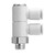 SMC KQ2VD06-01NP KQ2VD Series Metric Size One-touch Fittings Connection Thread