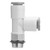 SMC KQ2Y13-U04N KQ2Y Series Inch Size Uni One-touch Fittings Male Run Tee With Gasket Seal