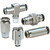 SMC KQGU07-00 KQG Series Stainless Steel 316, One-touch Fittings, Applicable Tubing