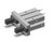 SMC MHZ2-40D1-M9BZ Gripper, Mhz, Parallel Style Air Gripper