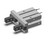 SMC MHZ2-40D2-M9PWZ Gripper, Mhz, Parallel Style Air Gripper