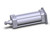 SMC NCA1G325-0700-X130US Cylinder, Nca1, Tie Rod