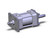 SMC NCDA1F250-0100NA-XC9 Cylinder, Nca1, Tie Rod