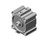 SMC NCDQ2WB125-20DCZ Compact Cylinder, Ncq2-Z