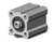 SMC NCQ2A25-25DC-XC6 Compact Cylinder, Ncq2