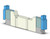 SMC VQZ1451-5MO1 1000 Series 5 Port Valve