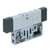 SMC VSR8-4-FG-S-3VR VSS8-2/VSR8-2/VSS8-4/VSR8-4 Series 5 Port Solenoid Valve Conforms To ISO 15407-2 Standard Plug-in Type Valve Type