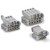 SMC VV5QZ25-10N7C VQZ1000·2000·3000 Series 5 Port Solenoid Valve Base Mounted Plug Lead Unit Manifold Connector Kit