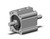 SMC NCQ2WA40-10DMZ compact cylinder compact cylinder, ncq2-z