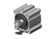 SMC CQ2A100-45DMZ-XC6 compact cylinder compact cylinder, cq2-z