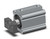 SMC CQ2A40-40DZ-E compact cylinder compact cylinder, cq2-z