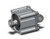 SMC CQ2D100TN-40DCMZ compact cylinder compact cylinder, cq2-z