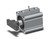 SMC CDQ2B50-30DZ-LD-M9PWVSDPC compact cylinder compact cylinder, cq2-z