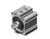 SMC CQ2KWB40-5DZ compact cylinder compact cylinder, cq2-z