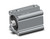 SMC CDQ2A40-30DCZ-M9BS compact cylinder compact cylinder, cq2-z