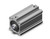SMC CQ2AS50-75DCZ compact cylinder compact cylinder, cq2-z