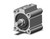 SMC NCQ2A50-25DMZ-XC6 compact cylinder compact cylinder, ncq2-z