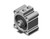 SMC CQ2B40-5DZ-XB6 compact cylinder compact cylinder, cq2-z