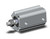 SMC CDQ2B16-15DFCMZ compact cylinder compact cylinder, cq2-z