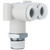 SMC KQ2LU08-02GS KQ2LU-G Series Metric Size One-touch Fittings Stainless Steel Branch Male Elbow Connection Thread R