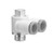 SMC KQ2Z07-35NP KQ2Z Series Inch Size One-touch Fittings Branch Universal Male Elbow With Face Seal